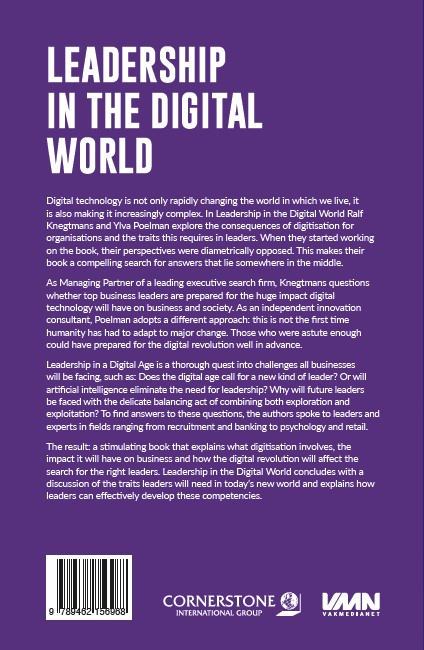 Leadership in the digital world achterkant