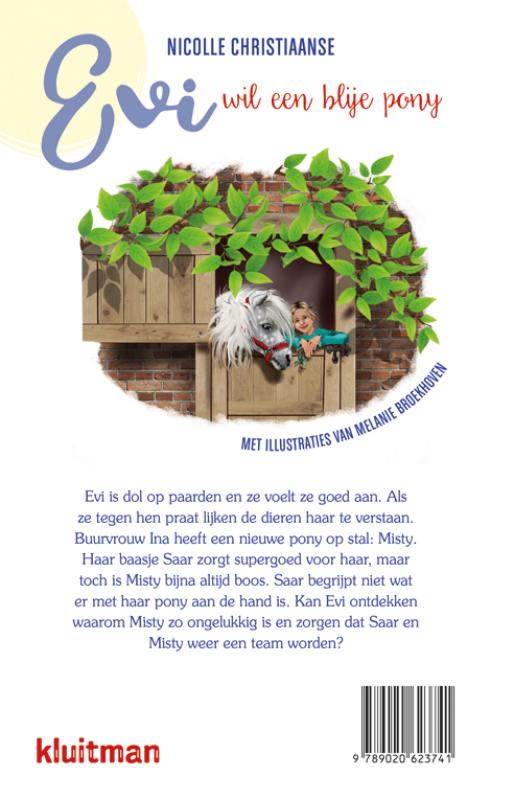 Evi wil een blije pony / Evi / 4 achterkant