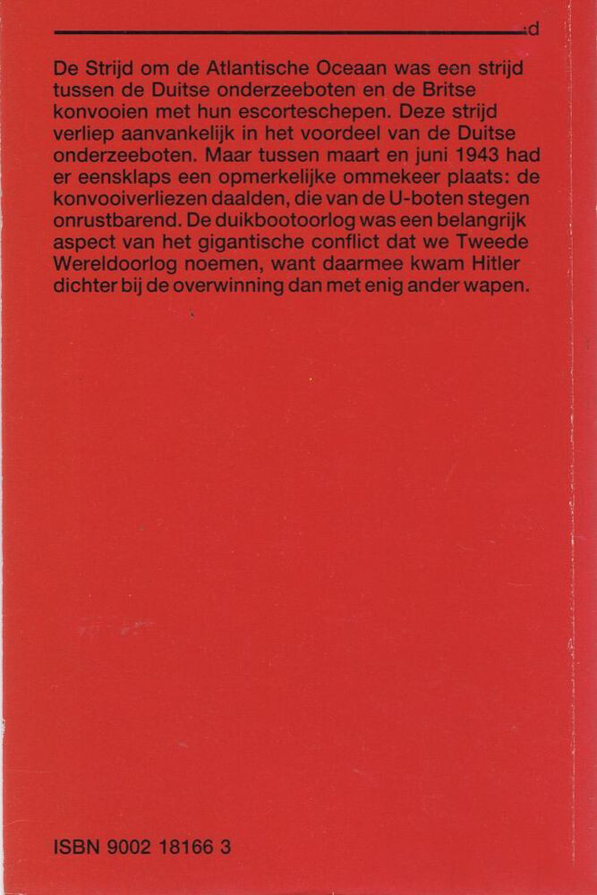 Duikbootoorlog / Bibliotheek van de Tweede Wereldoorlog / 2 achterkant