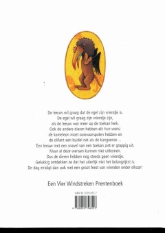 Hallo vriend !! / Een Vier Windstreken prentenboek achterkant