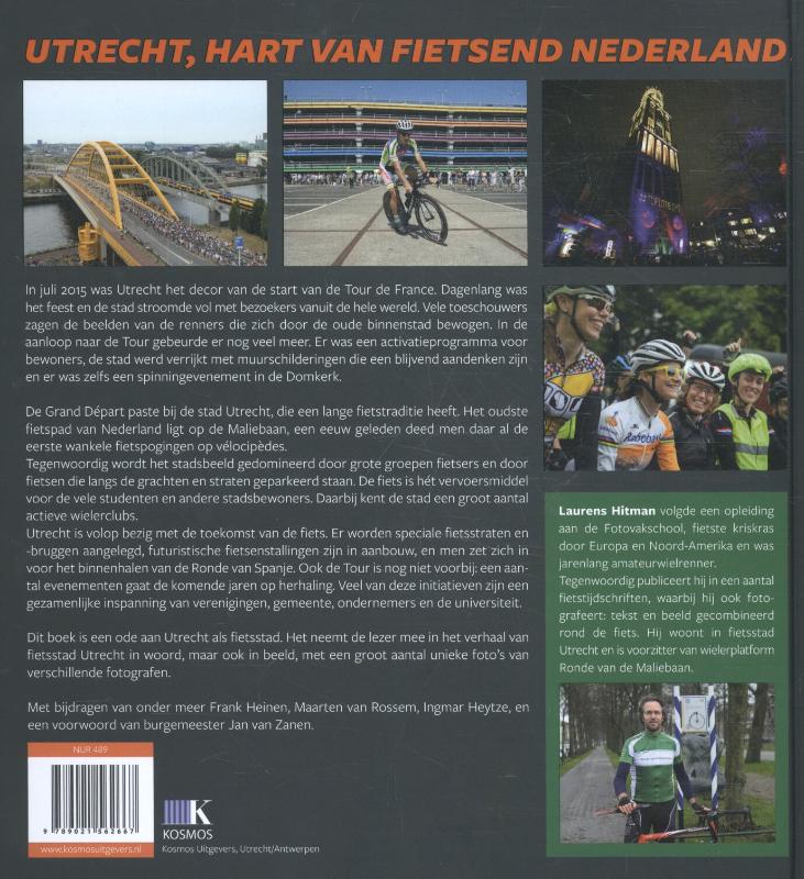 Utrecht, hart van fietsend Nederland achterkant