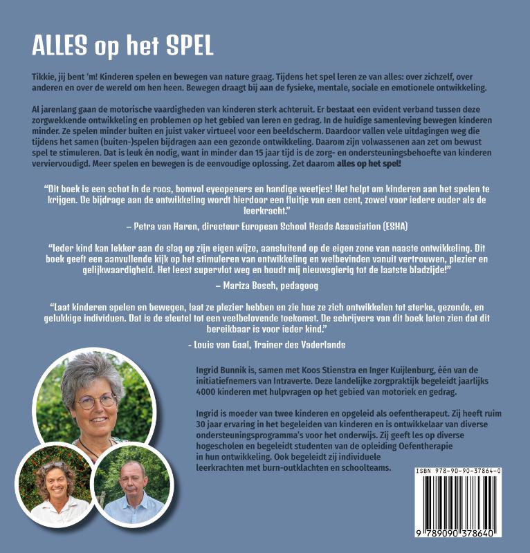 Alles op het spel achterkant