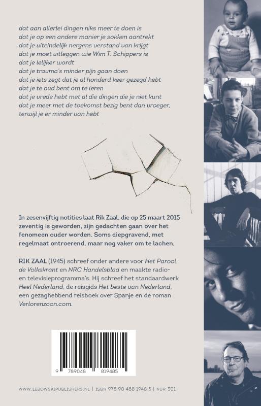 Zeventig Zeventig achterkant