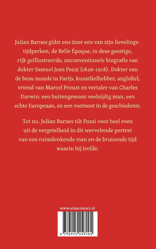 De man in de rode mantel De man in de rode mantel achterkant