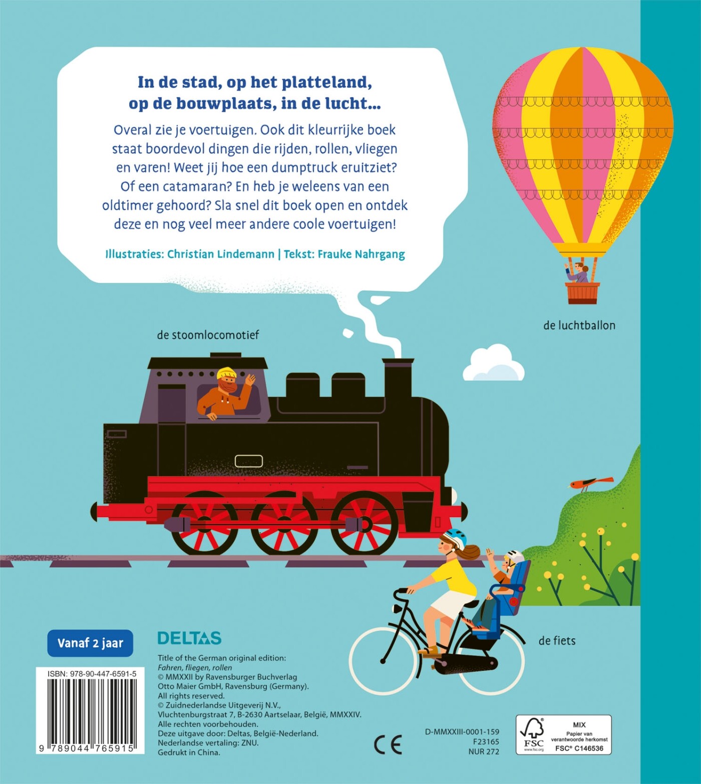 Mijn eerste voertuigenboek achterkant