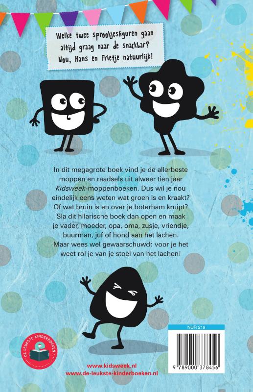 Kidsweek  -   Het megagrote Kidsweek moppenboek achterkant