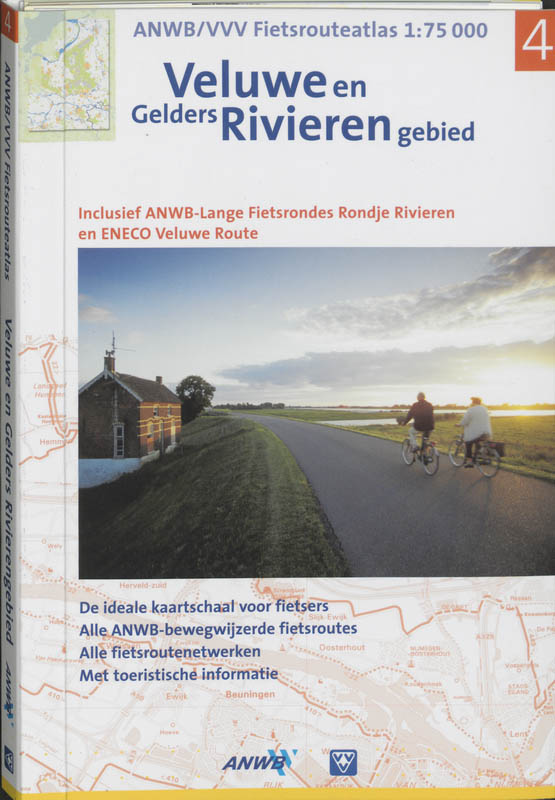 boekenbalie_9789018020217_cover Veluwe en Gelders rivierengebied / ANWB lange fietsronde