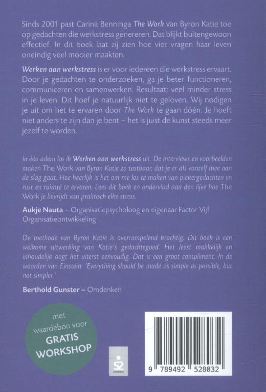 Werken aan werkstress achterkant