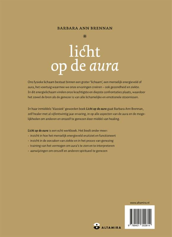 Licht op de aura achterkant