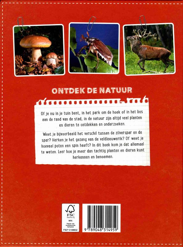 Ontdek de natuur achterkant