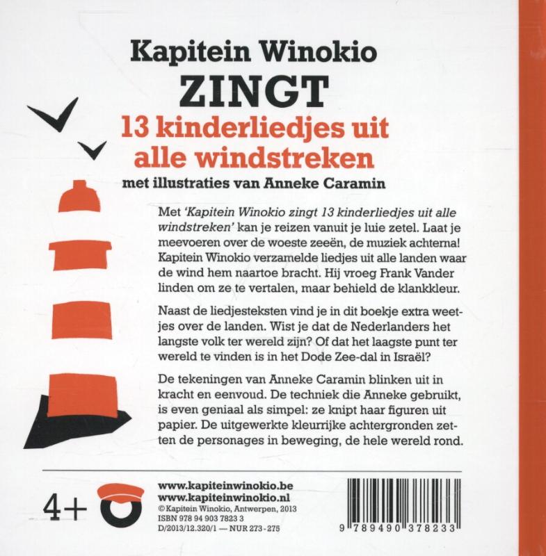 Kapitein Winokio zingt achterkant