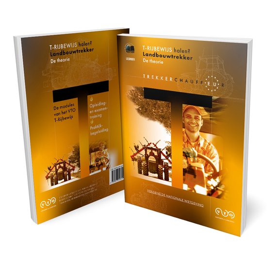 Trekker Theorieboek 2024 T-Rijbewijs - Tractor Theorie Boek - Vto Vervoer & Logistiek