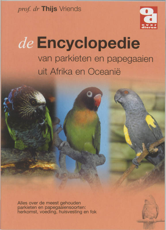 boekenbalie_9789058211798_cover De encyclopedie van papegaaien en parkieten uit Afrika en Oceanie / Over Dieren / 171
