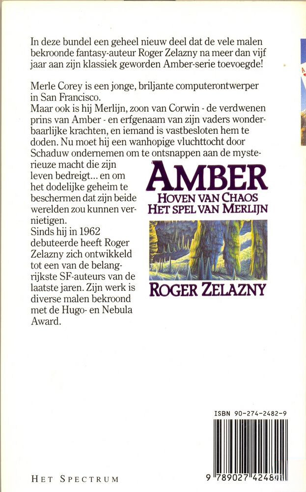 Hoven van chaos ; Het spel van Merlijn / Prisma pocket woordenboek / 5/6 achterkant