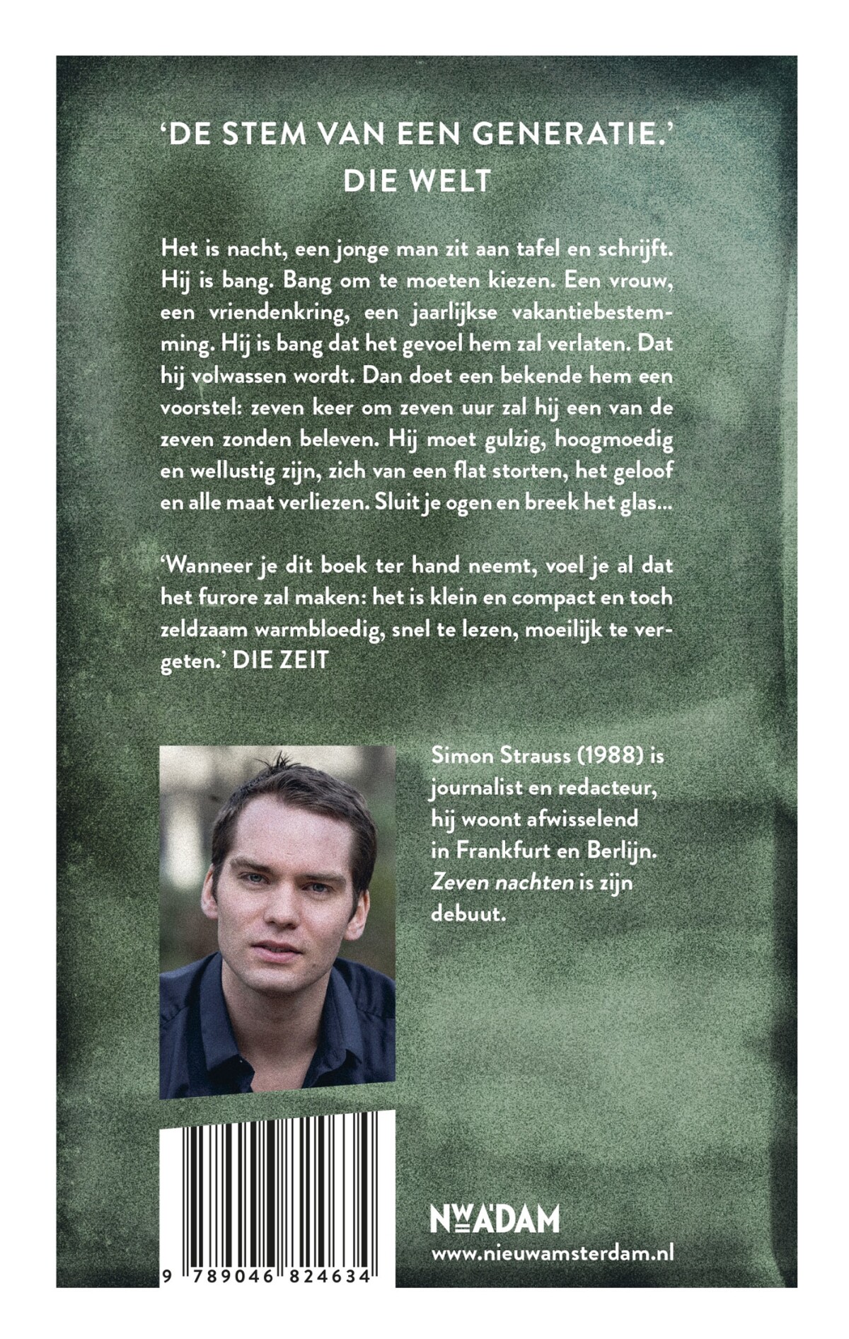 Zeven nachten achterkant