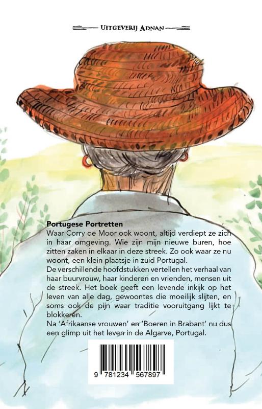 Portugese portretten achterkant