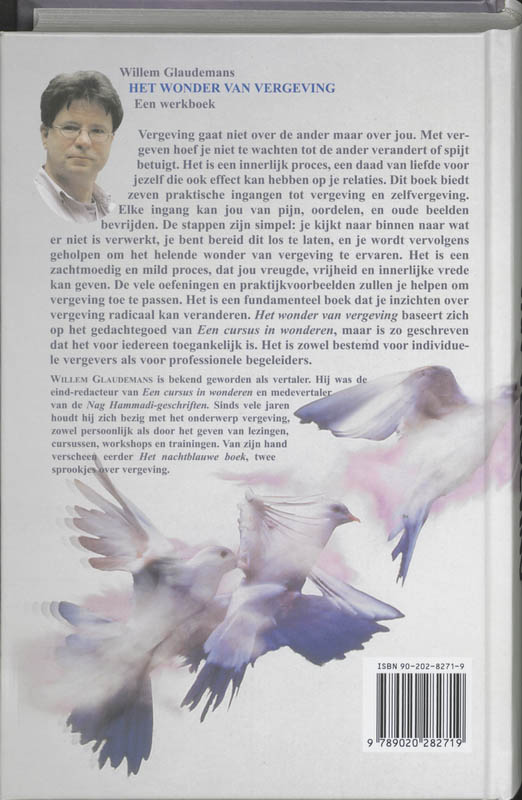 Het wonder van vergeving Het wonder van vergeving achterkant