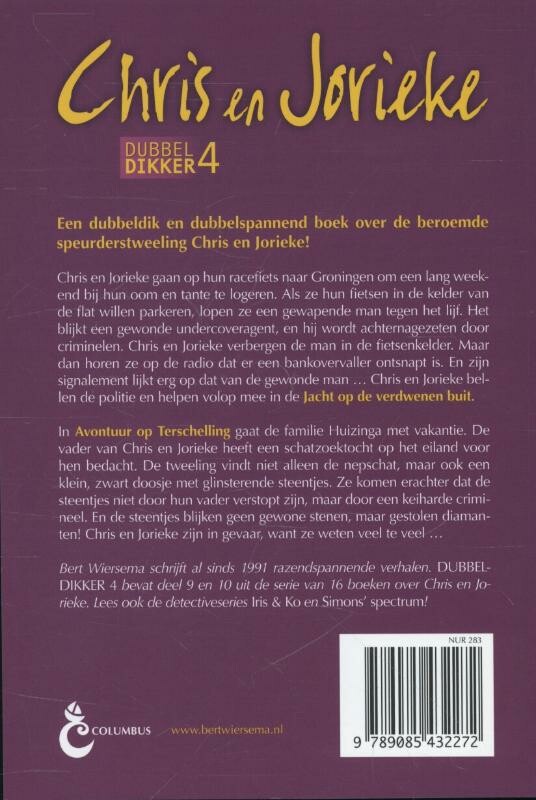 Chris en Jorieke / Dubbeldikker / 4 achterkant