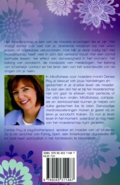 Mindfulness voor moeders achterkant