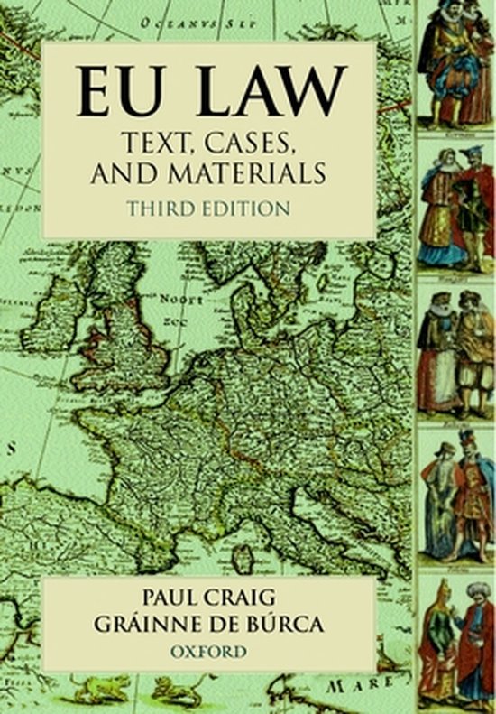 P. P. Craig Eu Law, Text, Cases And Materials