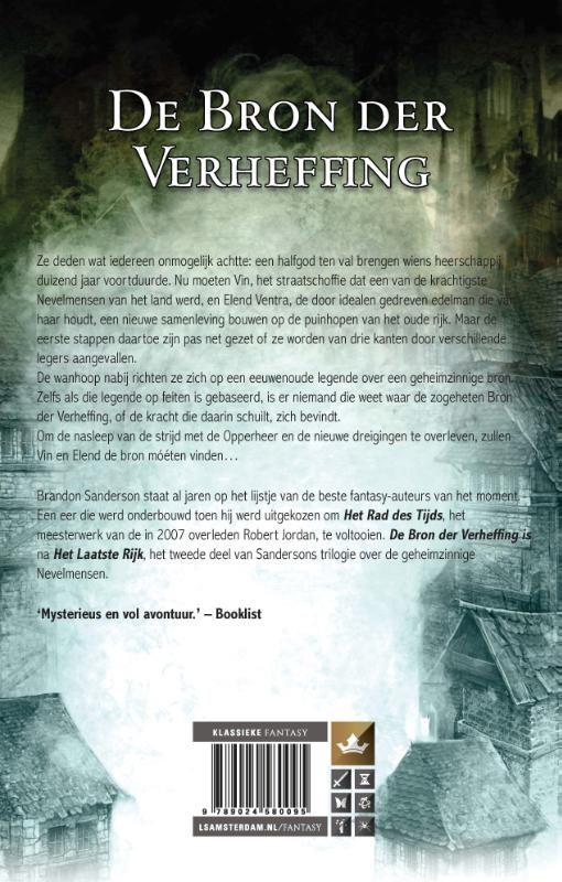 De bron der verheffing / De Nevelmensen trilogie / 2 achterkant