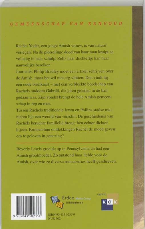 De boodschap / Gemeenschap van eenvoud / 1 De boodschap / Gemeenschap van eenvoud / 1 achterkant