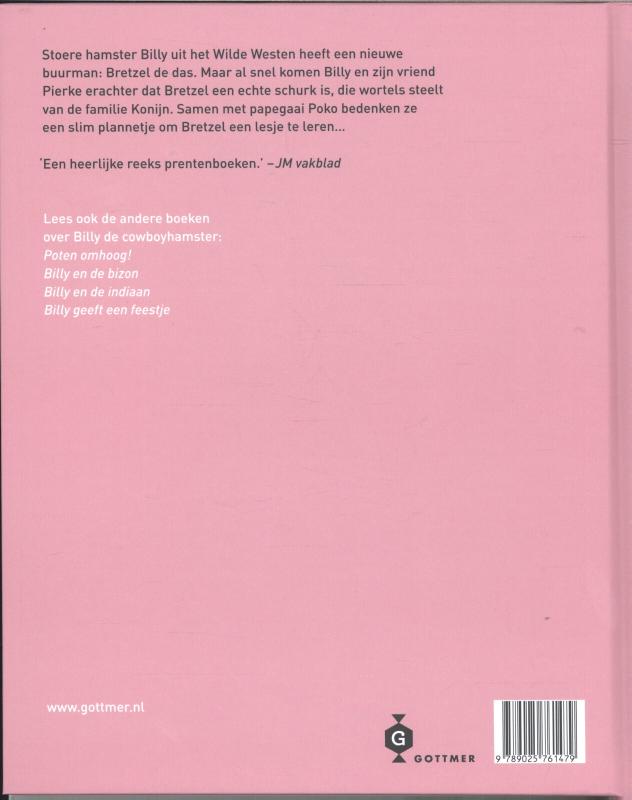 Billy en de zware jongen / Billy achterkant