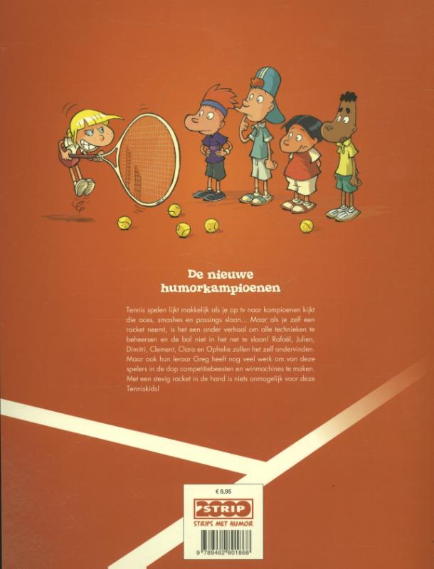 Tennis kids 01. grappenvangers achterkant