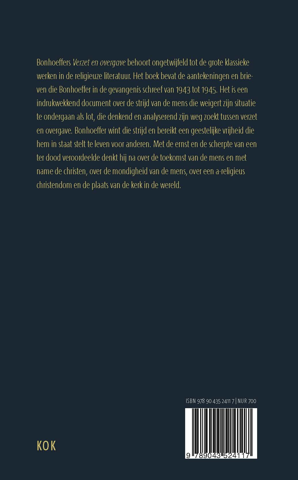 Verzet en overgave achterkant