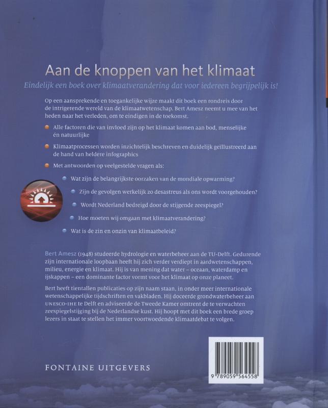 Aan de knoppen van het klimaat achterkant