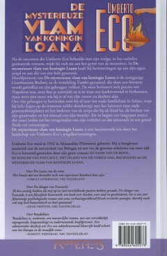 De mysterieuze vlam van koningin Loana achterkant