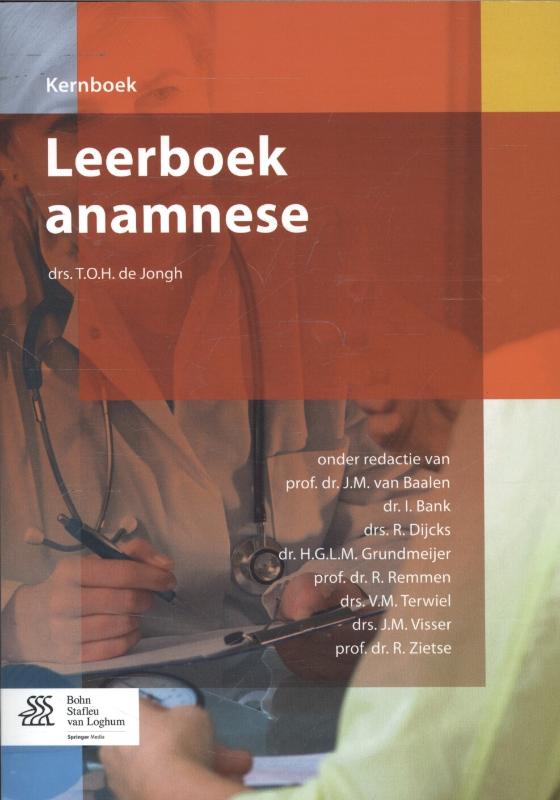 T.O.H. de Jongh Kernboek Leerboek Anamnese / Kernboek