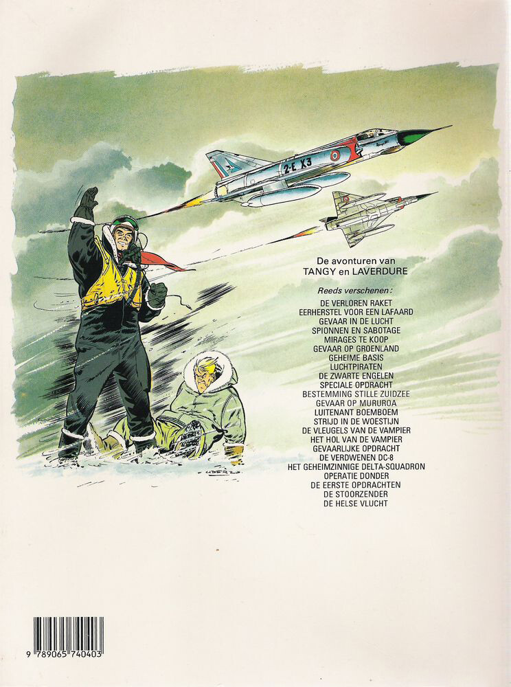 Het geheimzinnige Delta-squadron / Tanguy en Laverdure / 19 achterkant