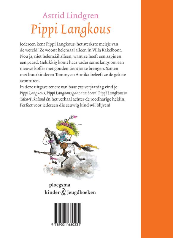 Pippi Langkous / Pippi Langkous achterkant