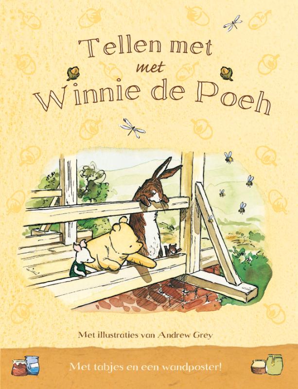 Tellen Met Winnie De Poeh + Tabjes En Wandposter