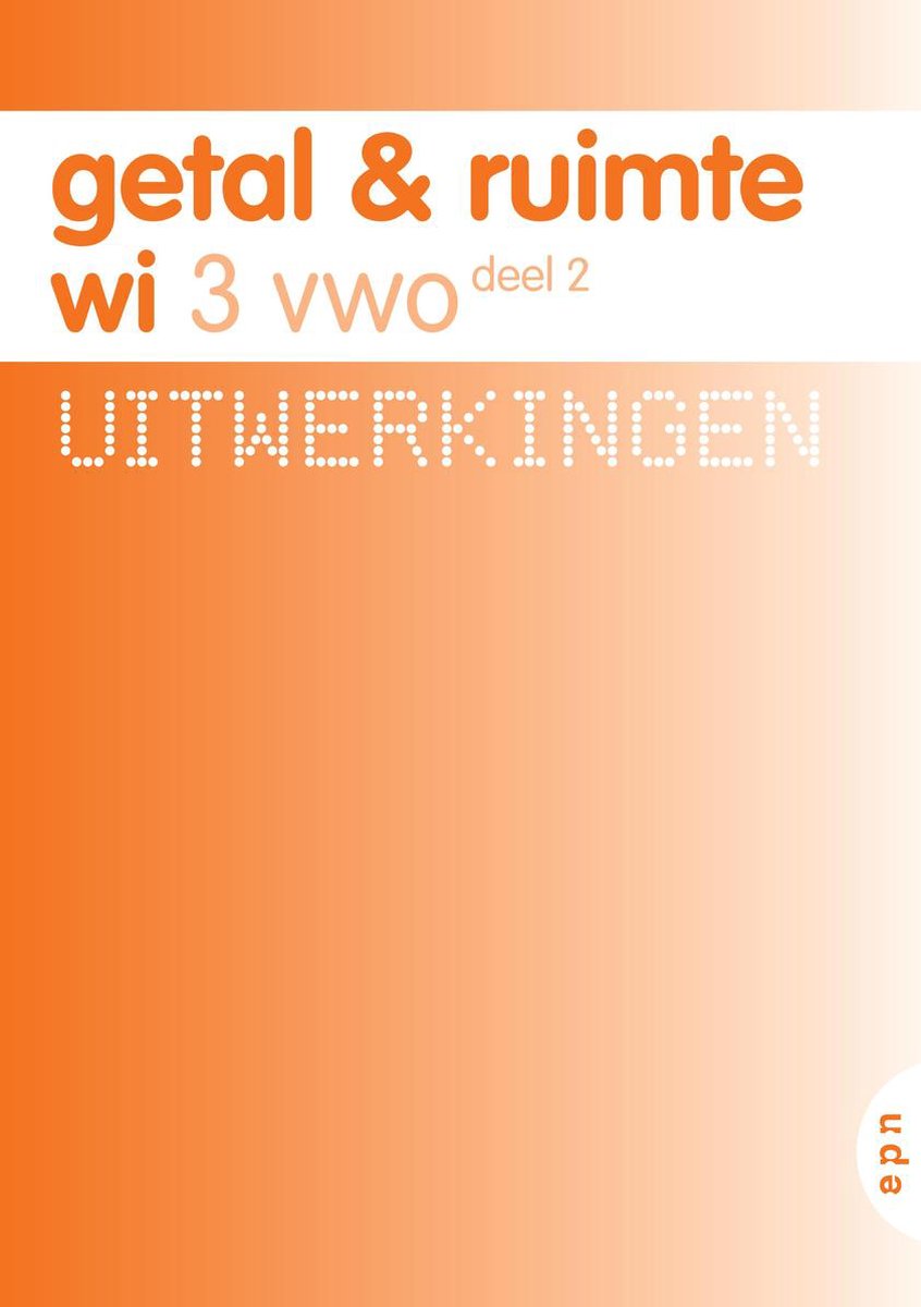 boekenbalie_9789011106239_cover Uitwerkingen 3 Vwo deel 2 Getal en Ruimte