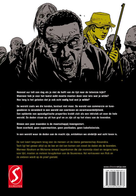 Walking Dead 16 -   De wijde wereld achterkant