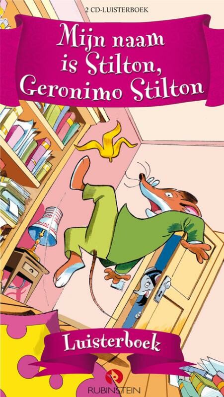 boekenbalie_9789047611998_cover Mijn naam is Stilton. Geronimo Stilton luisterboek
