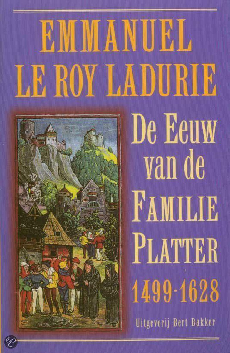 Eeuw Familie Platter Dl 1 1499 1628