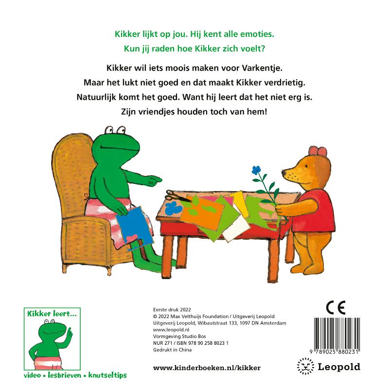 Hoe voel je je, Kikker? / Kikker achterkant