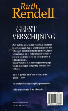 Geestverschijning achterkant