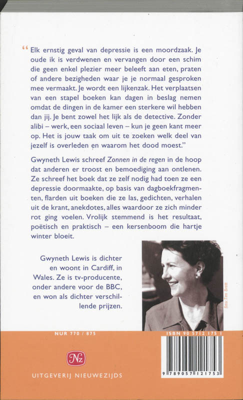 Zonnen in de regen Zonnen in de regen achterkant