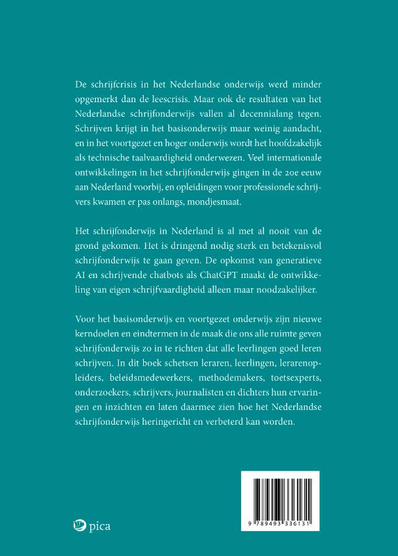 Opdat wij schrijven achterkant