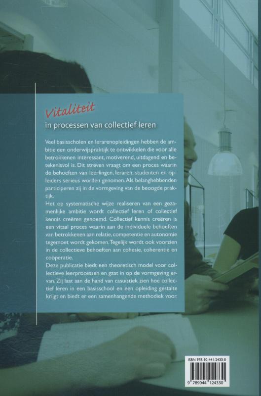 Vitaliteit in processen van collectief leren Vitaliteit in processen van collectief leren achterkant