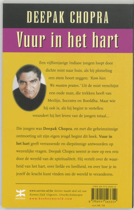 Vuur in het hart Vuur in het hart achterkant