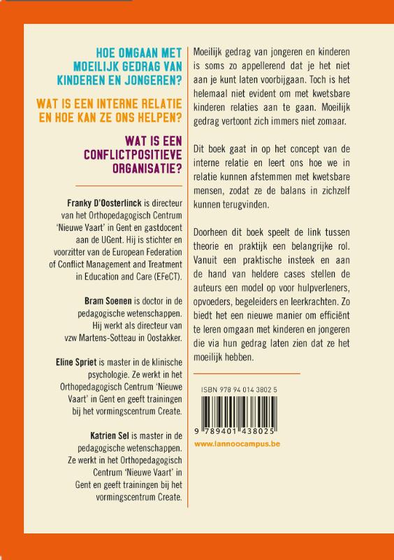 Relaties opbouwen met kinderen en jongeren in crisissituaties achterkant