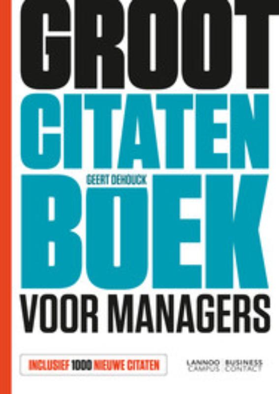 Groot citatenboek voor managers