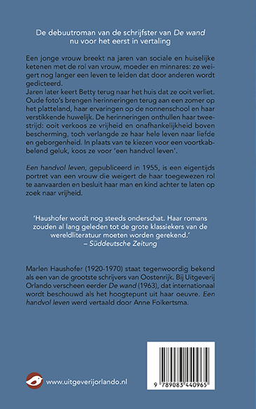 Een handvol leven / Orlando Klassiekers achterkant