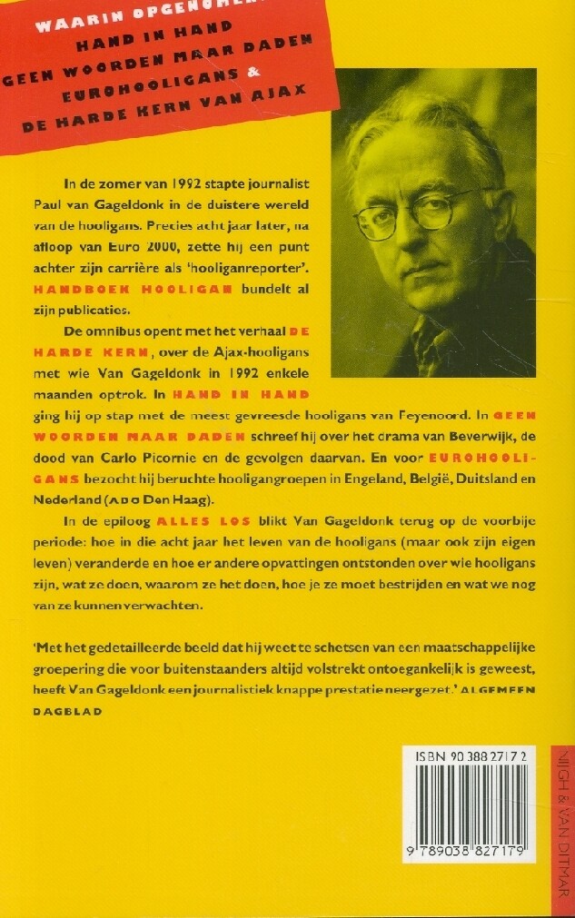 Handboek Hooligan achterkant