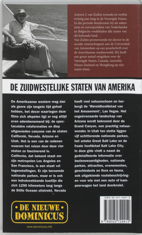 De Zuidwestelijke Staten Van Amerika achterkant